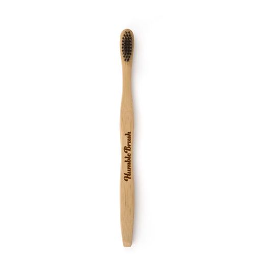 Escova De Dente Adulto Preta The Humble - slowbeauty